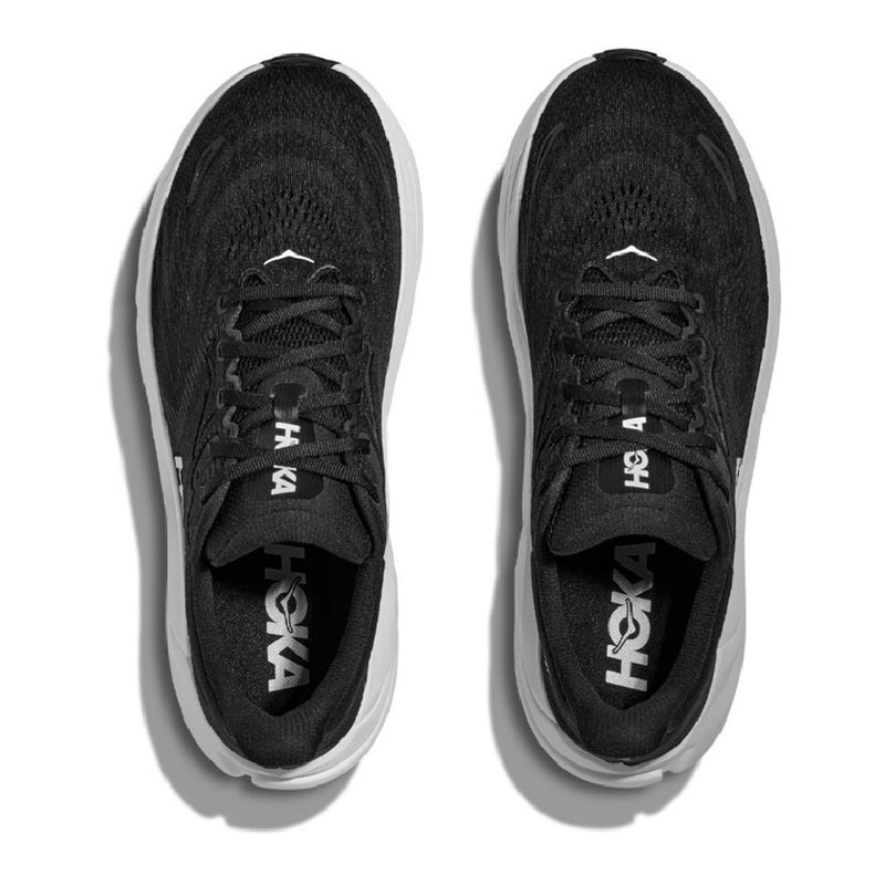 Women's HOKA Arahi 8 Black/White (1168691-BWHT)