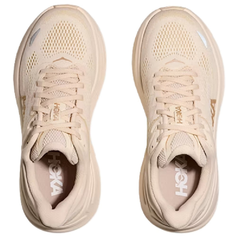 Women's HOKA Bondi 9 Vanilla/Birch (1162012-VCH)