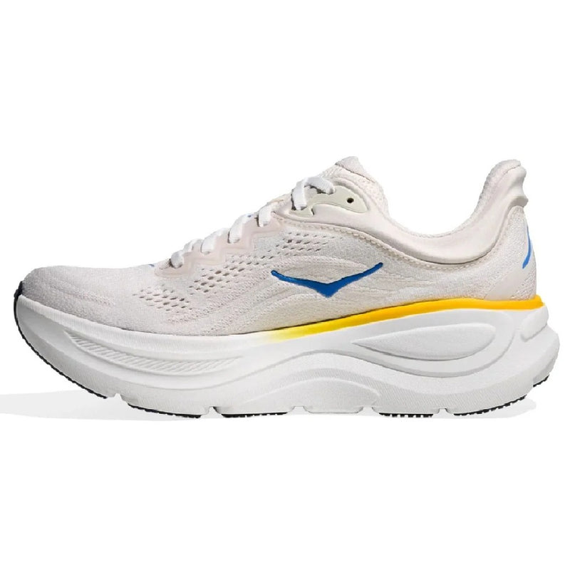 Women's HOKA Bondi 9 White/Grout (1162012-WGRT)