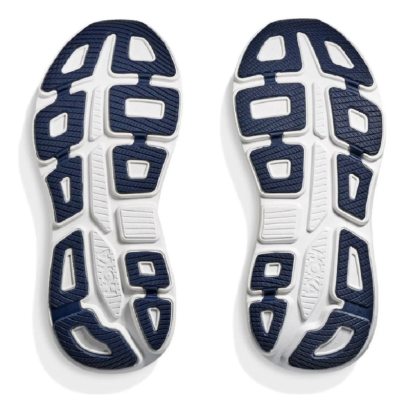 Women's HOKA Bondi 9 White/Grout (1162012-WGRT)