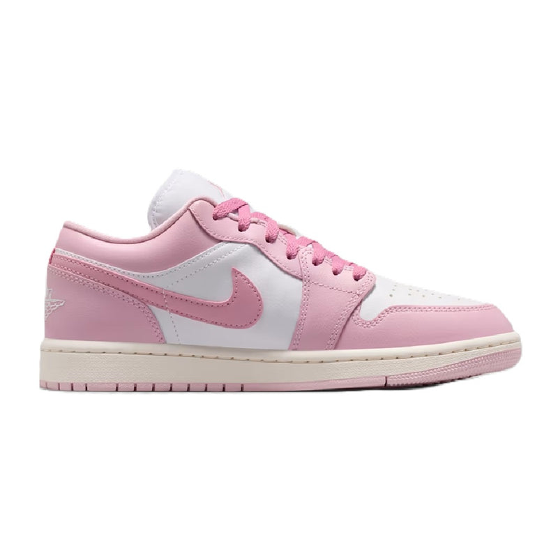 Women's Jordan 1 Low Iced Carmine/White (DC0774 607)