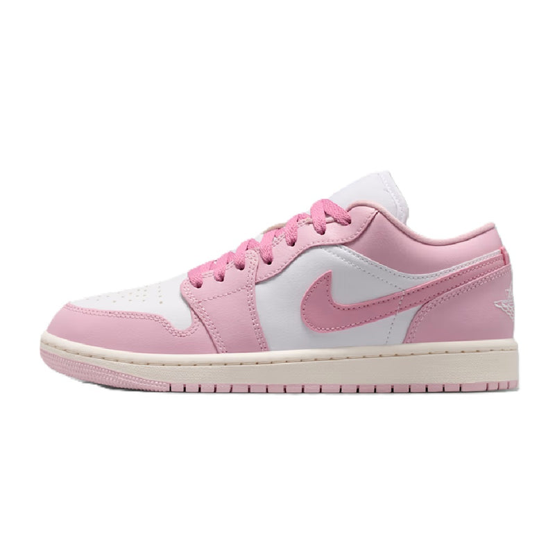 Women's Jordan 1 Low Iced Carmine/White (DC0774 607)
