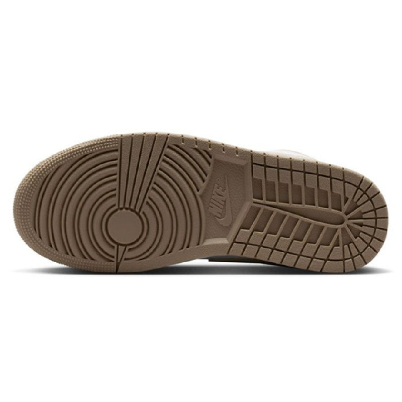 Women's Jordan 1 Low Khaki/White-Olive Aura-Sail (DC0774 204)