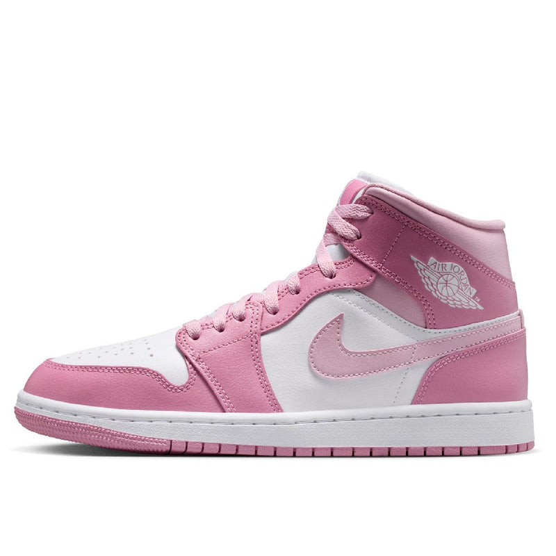 Women's Jordan 1 Mid Elemental Pink/Sail (BQ6472 605)