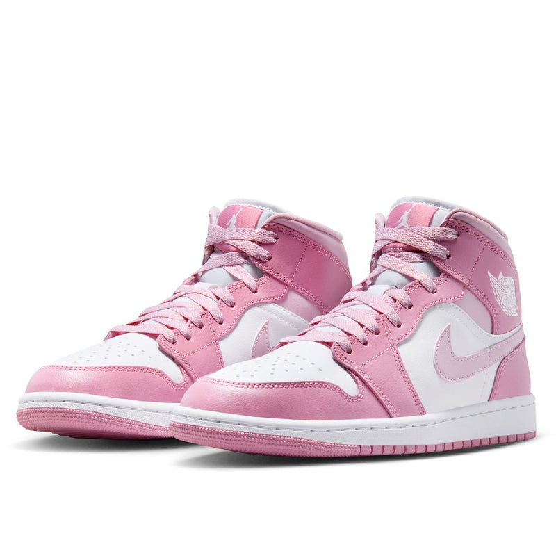 Women's Jordan 1 Mid Elemental Pink/Sail (BQ6472 605)
