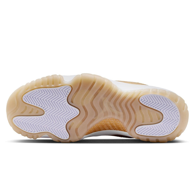 Women's Jordan 11 Retro Low White/Metallic Gold-Team Gold (AH7860 102)