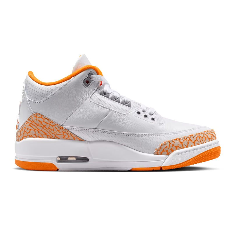 Women's Jordan 3 Retro "Orange Citrus" Wht/Pimento-Orng Peel (CK9246 101)