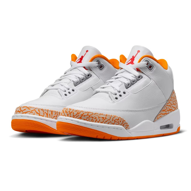 Women's Jordan 3 Retro "Orange Citrus" Wht/Pimento-Orng Peel (CK9246 101)