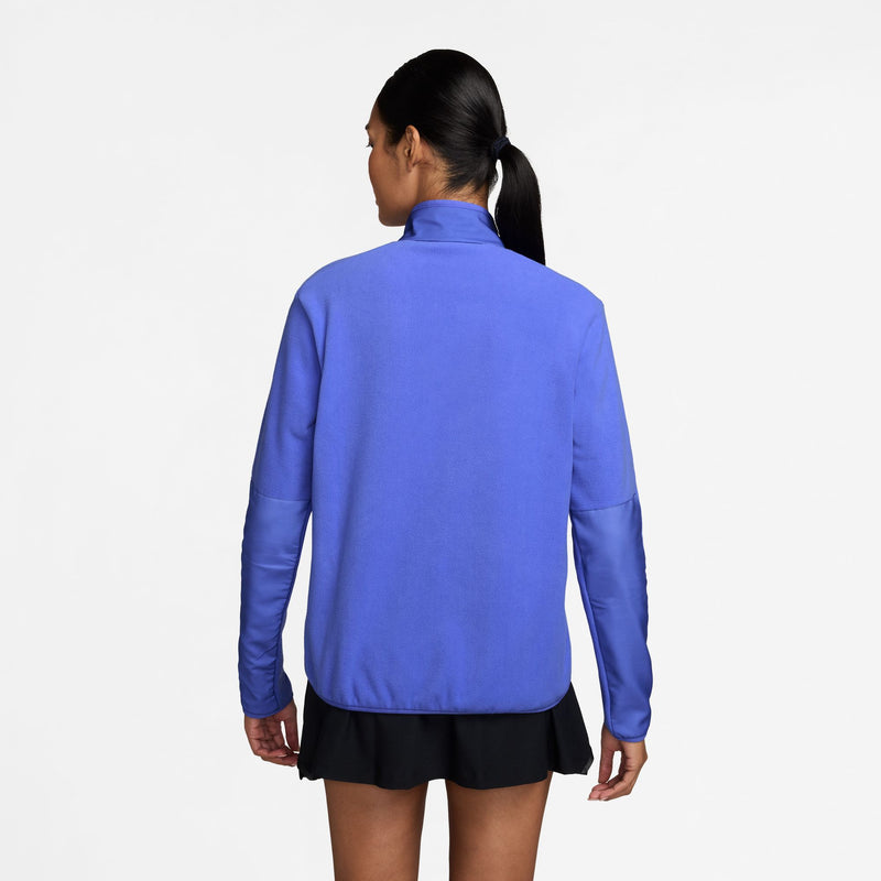 Women's One Classic Dri-FIT Long-Sleeve Top in Sapphire/Sapphire/White