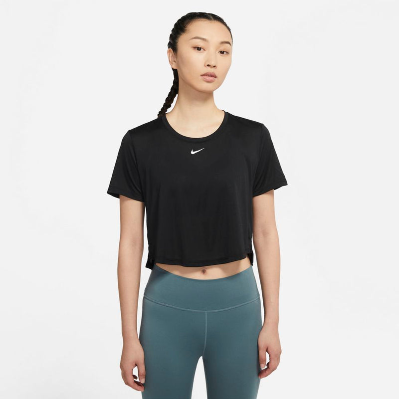 Women's One Classic Dri-FIT Short-Sleeve Top in Black/White