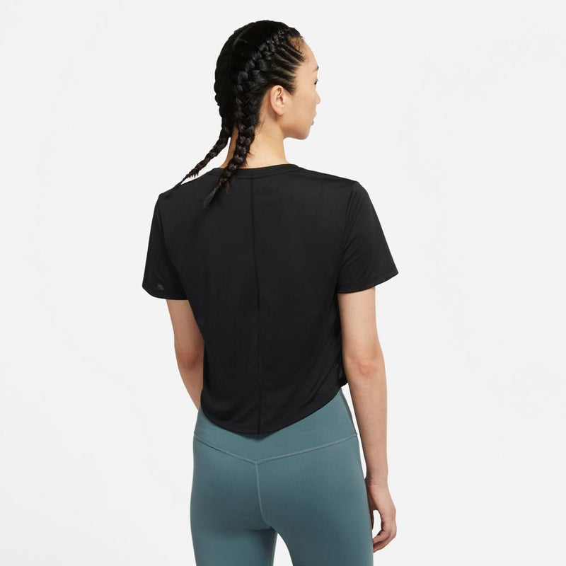 Women's One Classic Dri-FIT Short-Sleeve Top in Black/White