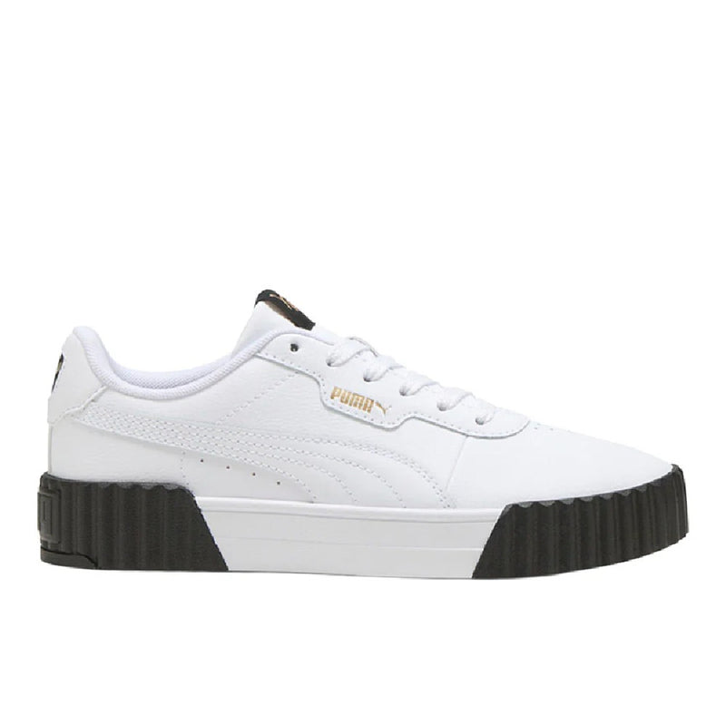 Women's Puma Carina 3.0 Puma White/Puma Gold-Black (400365 09)