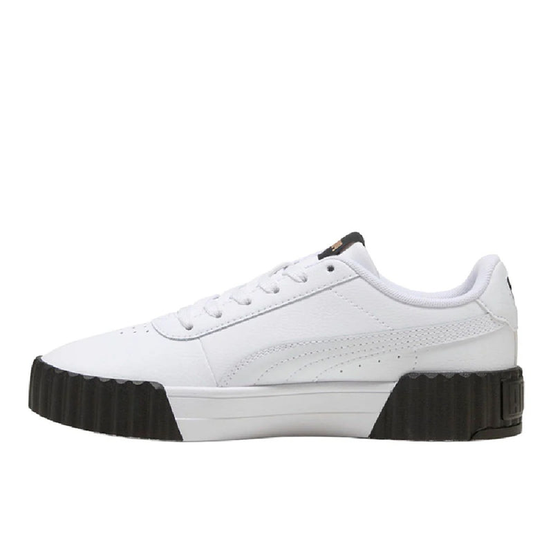 Women's Puma Carina 3.0 Puma White/Puma Gold-Black (400365 09)