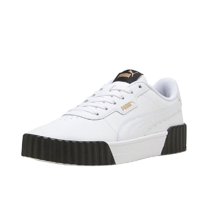 Women's Puma Carina 3.0 Puma White/Puma Gold-Black (400365 09)