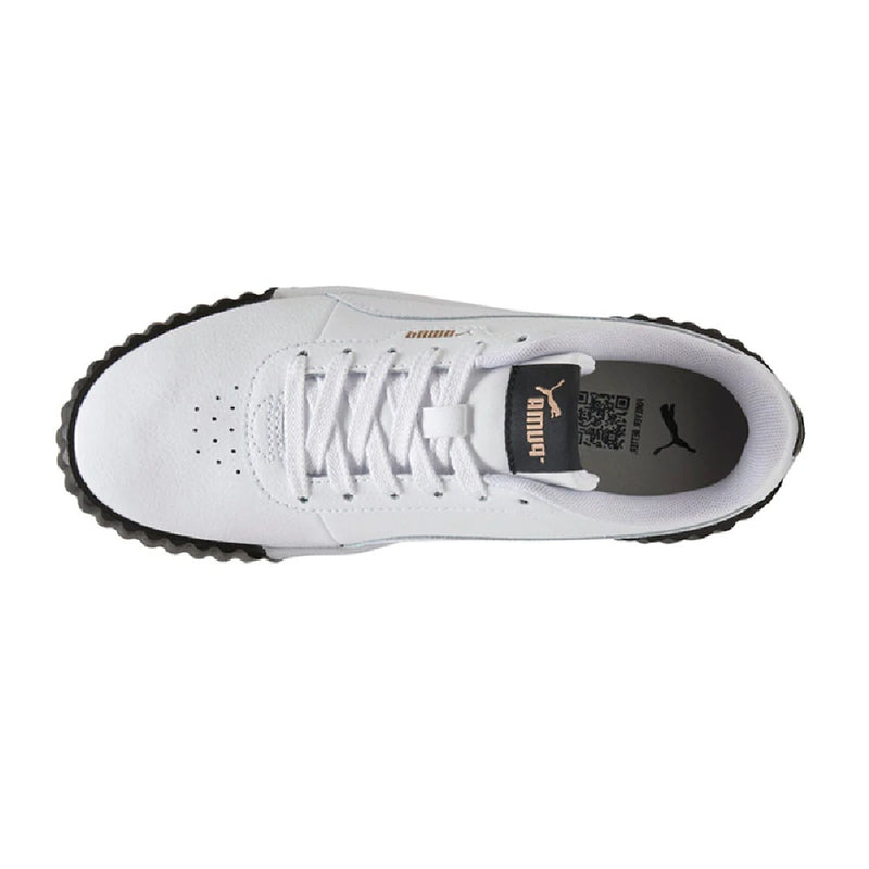 Women's Puma Carina 3.0 Puma White/Puma Gold-Black (400365 09)