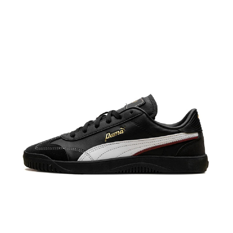Women's Puma Club 5v5 Script Puma Black-White-Puma Gold (401708 01)