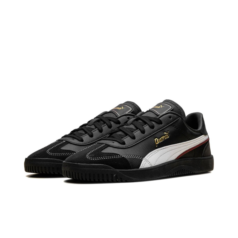 Women's Puma Club 5v5 Script Puma Black-White-Puma Gold (401708 01)