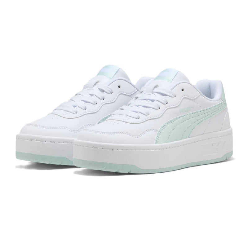 Women's Puma Court Lally Skye Puma White-Peaceful Blue (400368 05)