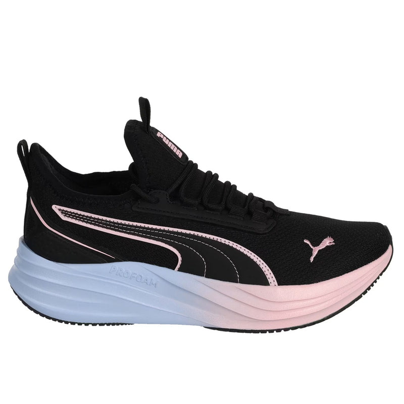 Women's Puma Darter Pro 2 LS Faded MS Wns Black-Pink-Tropic (313936 01)