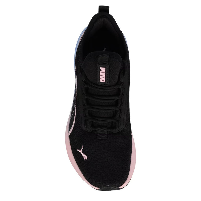 Women's Puma Darter Pro 2 LS Faded MS Wns Black-Pink-Tropic (313936 01)