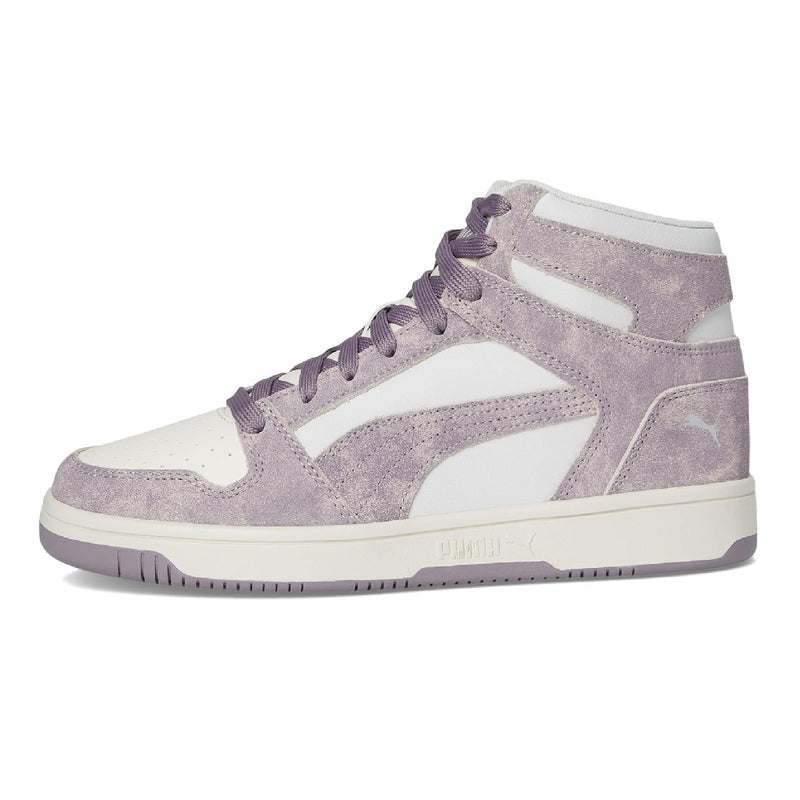 Women's Puma Rebound Layup Berry Wns Gray-Plum Jam-Warm White (403922 01)