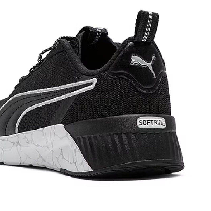 Women's Puma Softride Harli Broken Lines P Black-Lilac Frost-Silver (312288 01)