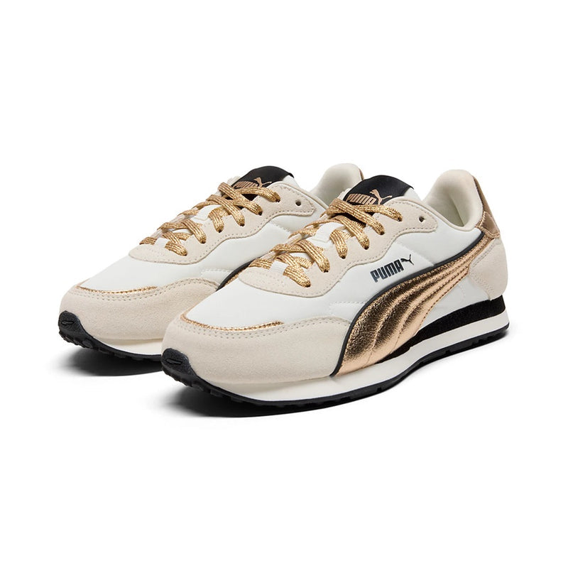 Women's Puma ST Miler Rose Metallic Warm White-Puma Gld-Black (405891 01)