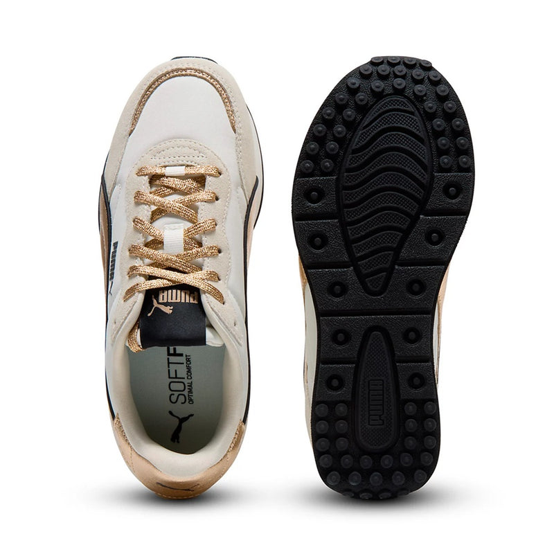 Women's Puma ST Miler Rose Metallic Warm White-Puma Gld-Black (405891 01)