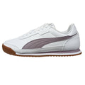 Women's Puma Turino II Puma White-Plum Jam-Silver (403041 26)