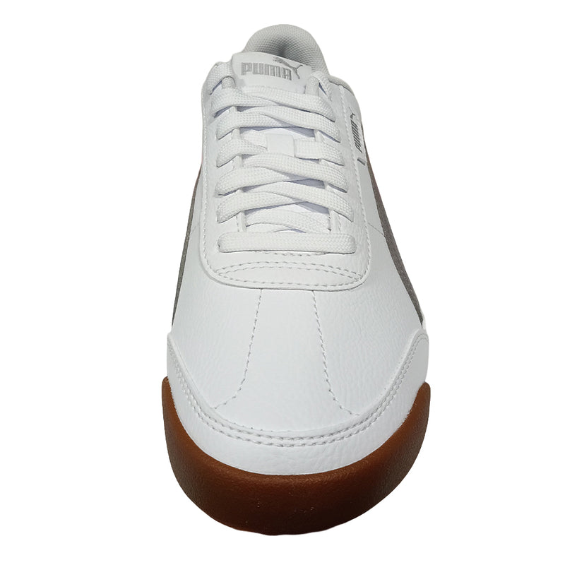 Women's Puma Turino II Puma White-Plum Jam-Silver (403041 26)