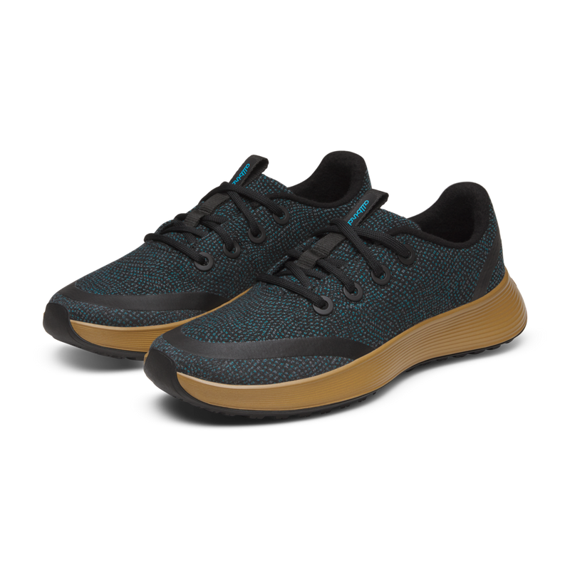 Women's Runner Protect - Natural Black/Chasm Teal (Stony Beige Sole)