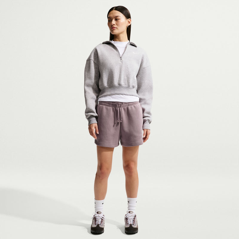 Women's Sportswear Phoenix Fleece Full-Zip Hoodie in Pure Platinum/Htr/Sail