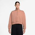 Women's Sportswear Phoenix Fleece Full-Zip Hoodie in Rose Gold/Sail