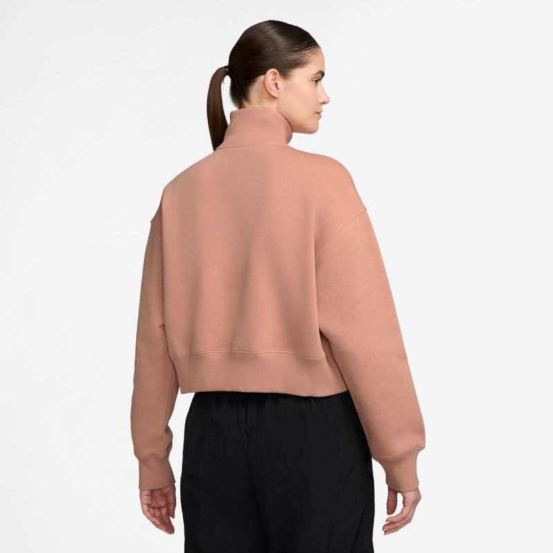 Women's Sportswear Phoenix Fleece Full-Zip Hoodie in Rose Gold/Sail