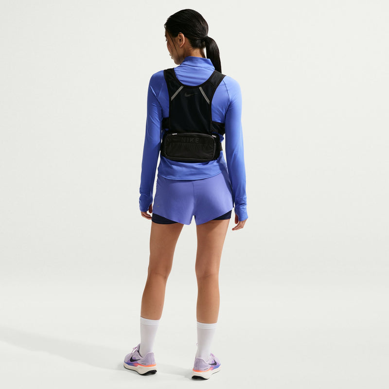 Women's Swift Dri-FIT UV 1/4-Zip Running Top in Sapphire/Reflective Silv