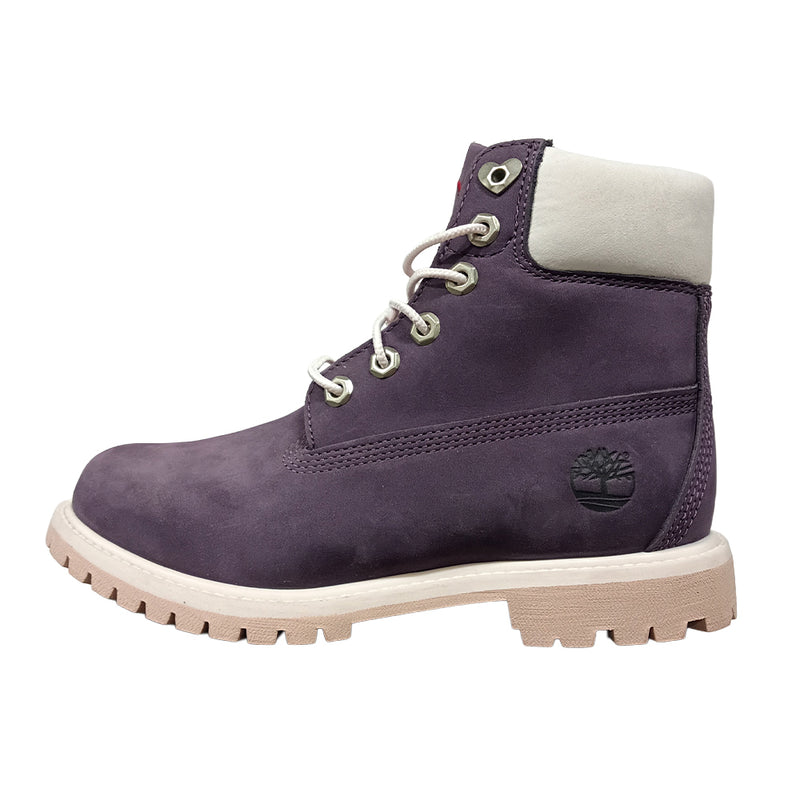 Women's Timberland Premium 6 In WP Boot Dark Purple Nubuck (TB0A2FQ8 513)