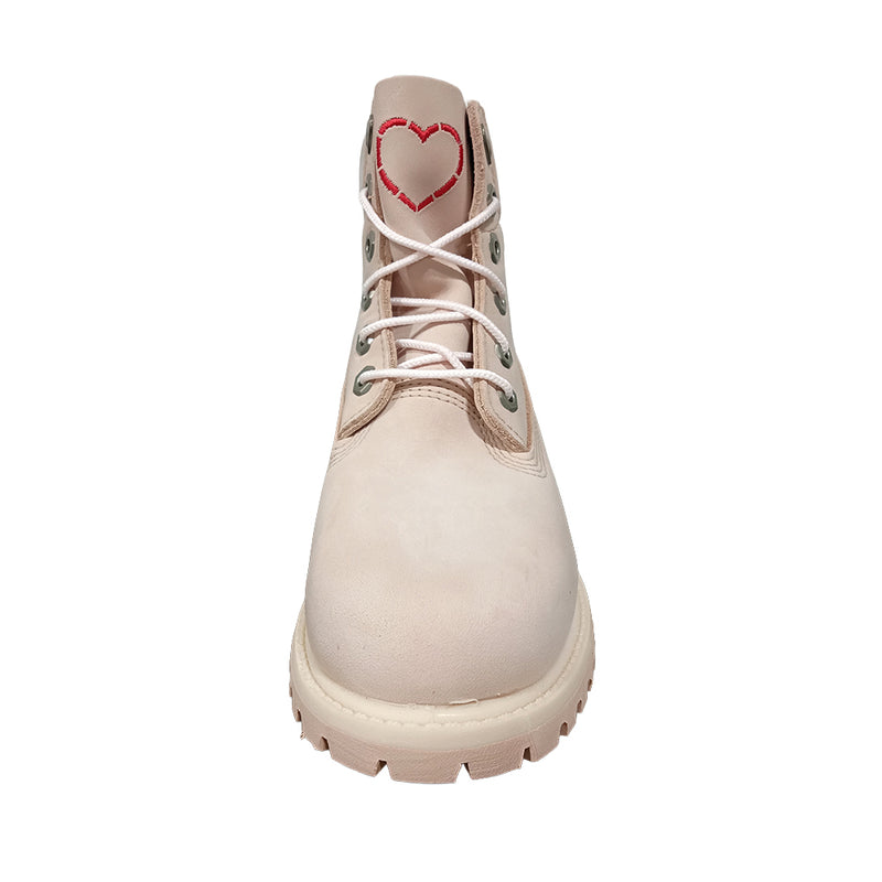 Women's Timberland Premium 6 In WP Boot LT Pink Nubuck (TB0A2A8H 662)