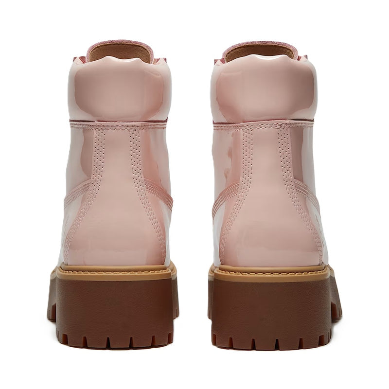 Women's Timberland Stone Street 6 In Lace WP Light Pink Platform Boot (TB0A2H3C A5H)