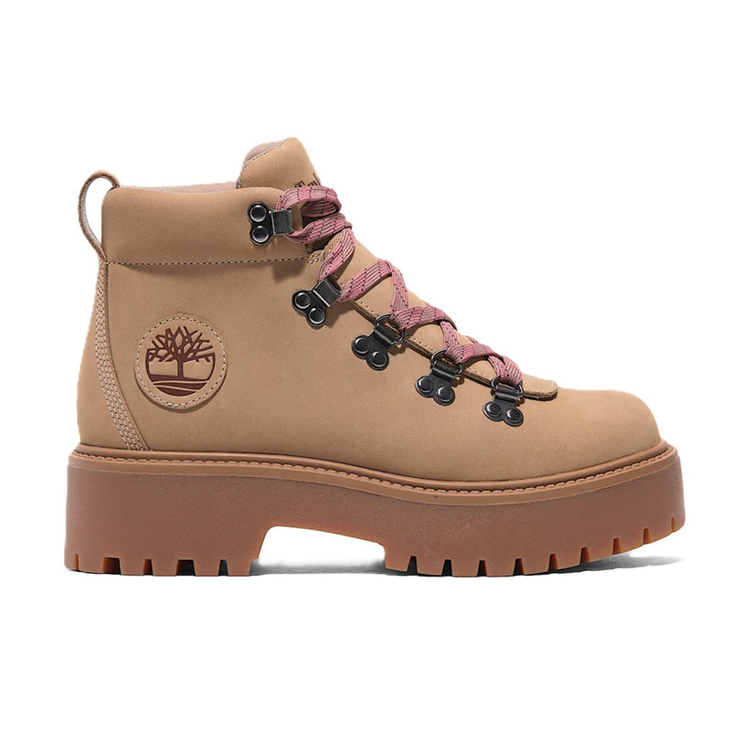 Women's Timberland Stone Street Mid Boot Med Beige Nubuck (TB0A27VJ EN3)