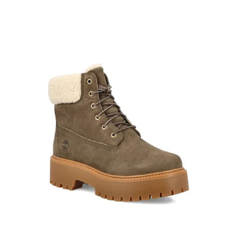 Women's Timberland Stone Street Mid Warm WP Dark Brown Full Grain (TB0A2PU6 W01)