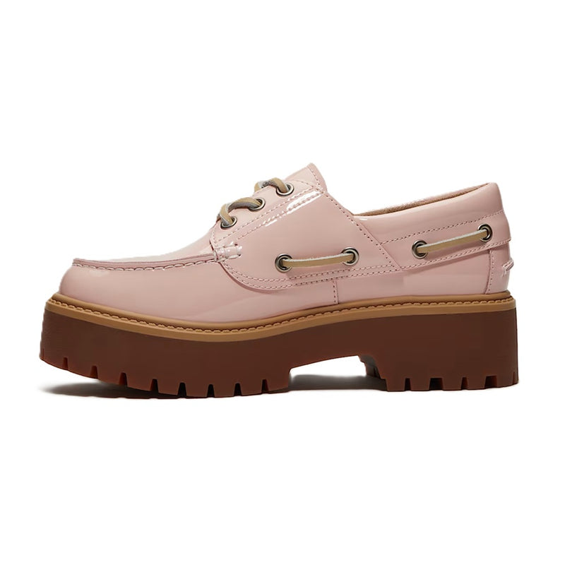 Women's Timberland Stone Street Platform Boat Shoe Lt Pink (TB0A2GVF A5H)