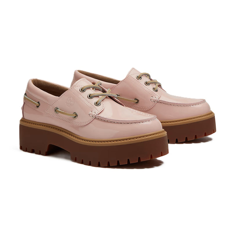 Women's Timberland Stone Street Platform Boat Shoe Lt Pink (TB0A2GVF A5H)