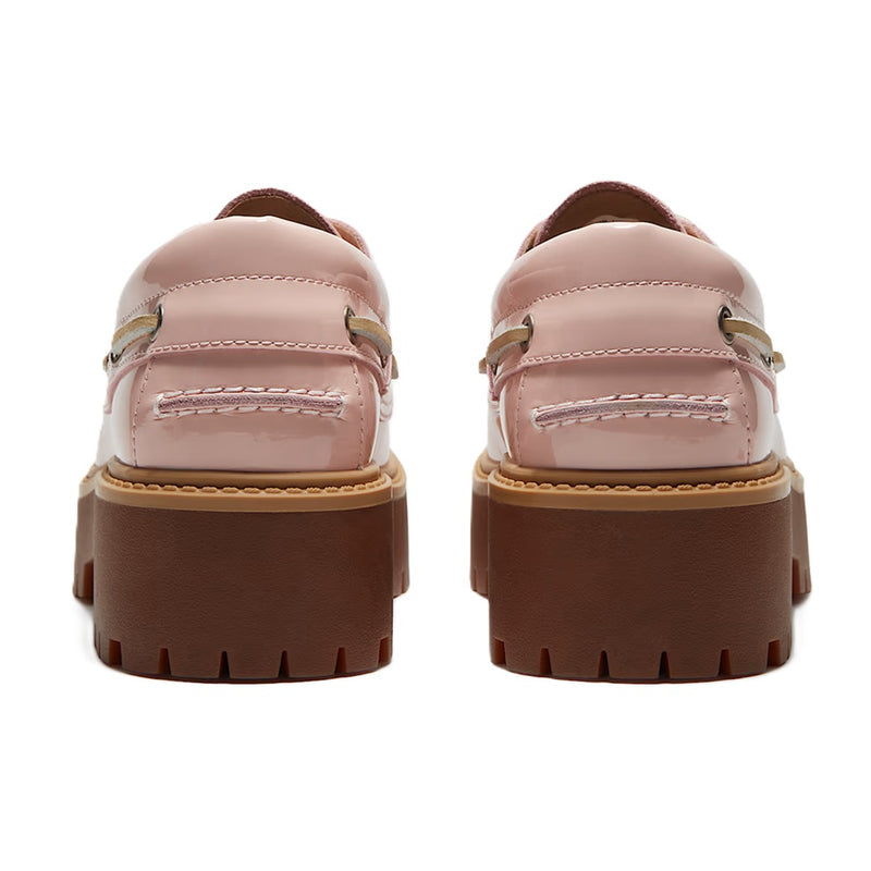 Women's Timberland Stone Street Platform Boat Shoe Lt Pink (TB0A2GVF A5H)
