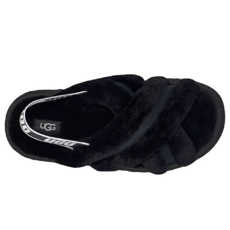 Women's UGG Disco Cross Slide Black (1121550-BLK)