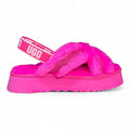 Women's UGG Disco Cross Slide Tyrian Pink (1121550-TYPN)