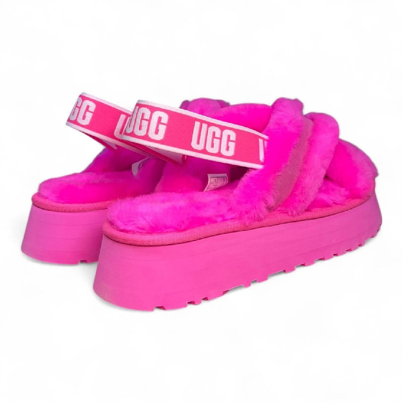 Women's UGG Disco Cross Slide Tyrian Pink (1121550-TYPN)