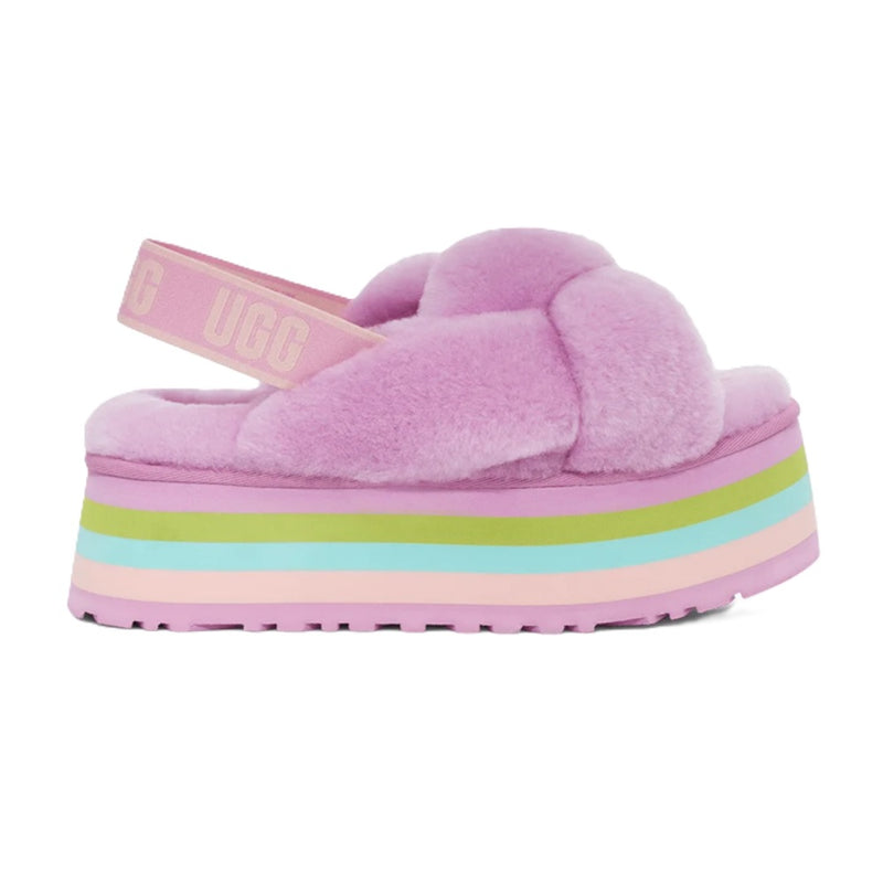 Women's UGG Disco Knot Slide Pink Lavender (1126383-WDF)