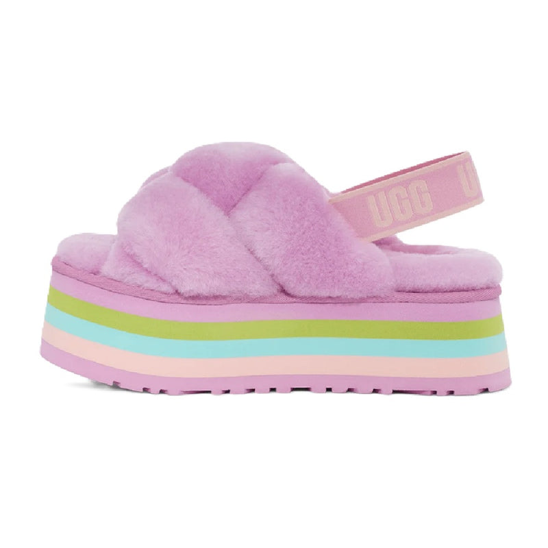 Women's UGG Disco Knot Slide Pink Lavender (1126383-WDF)
