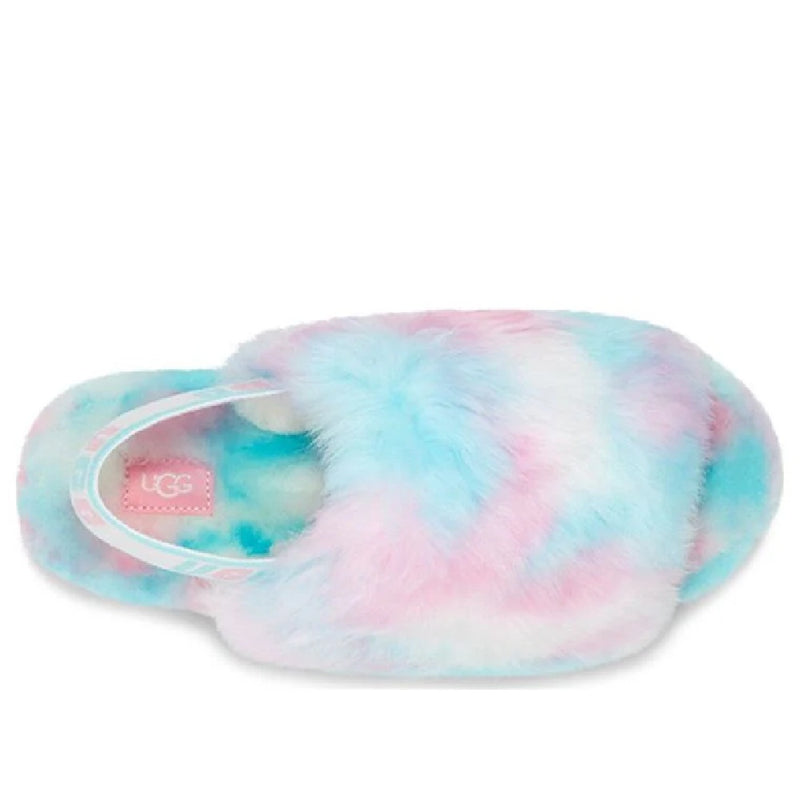 Women's UGG Fluff Yeah Pride Blue Pink (1131770-PID)