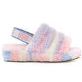 Women's UGG Fluff Yeah Slide Cali Collage Pride-Stripes (1120070-PSTR)